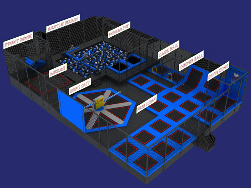 Happy Jump trampoline park à La Réunion Happy Concept